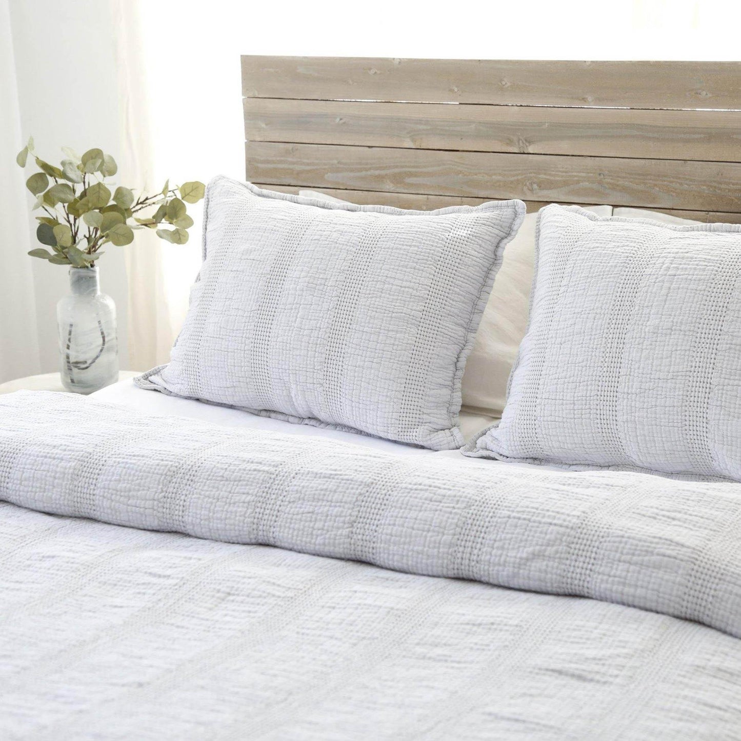 Nantucket Matelasse Collection by Pom Pom at Home, Grey