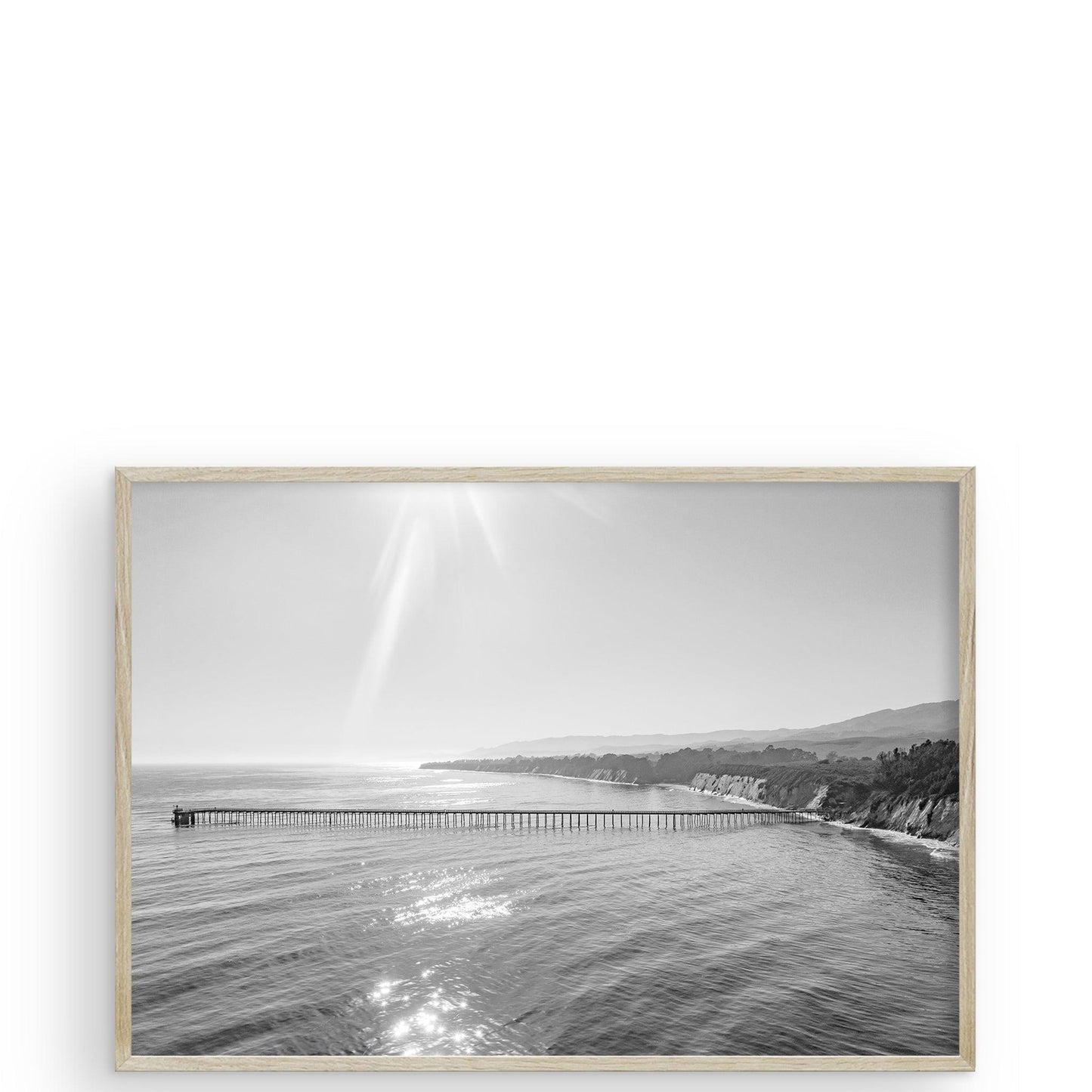 Pier at Bacara Santa Barbara CA by Carly Tabak
