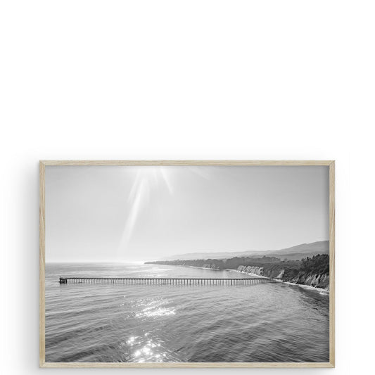 Pier at Bacara Santa Barbara CA by Carly Tabak