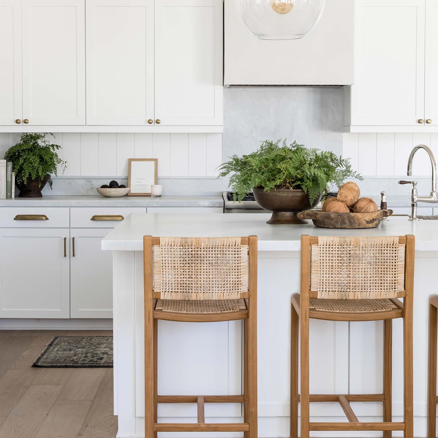 Tabouret de bar Pura pour intérieur/extérieur