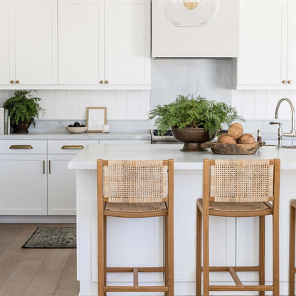 Tabouret de bar Pura pour intérieur/extérieur