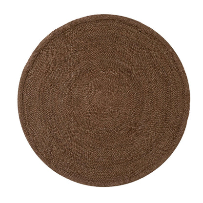 Tapis Cassis tressé en noyer de Pure Salt x Momeni