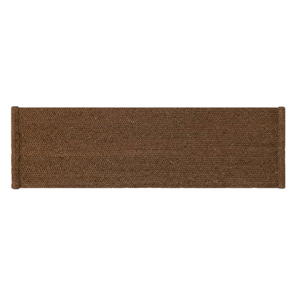 Tapis Cassis tressé en noyer de Pure Salt x Momeni