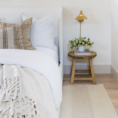 Tapis Pure Salt x Momeni Koukila Patch Ivoire