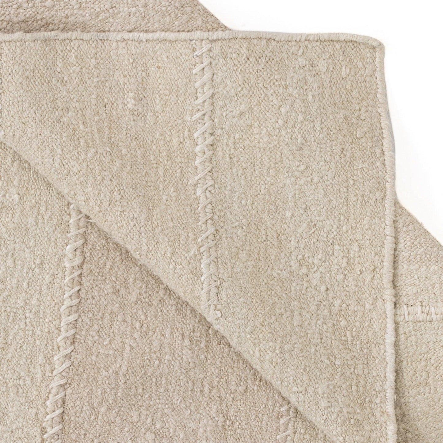 Tapis Pure Salt x Momeni Koukila Patch Ivoire