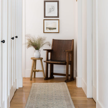 Tapis Pure Salt x Momeni Menorca Bazaar Slate