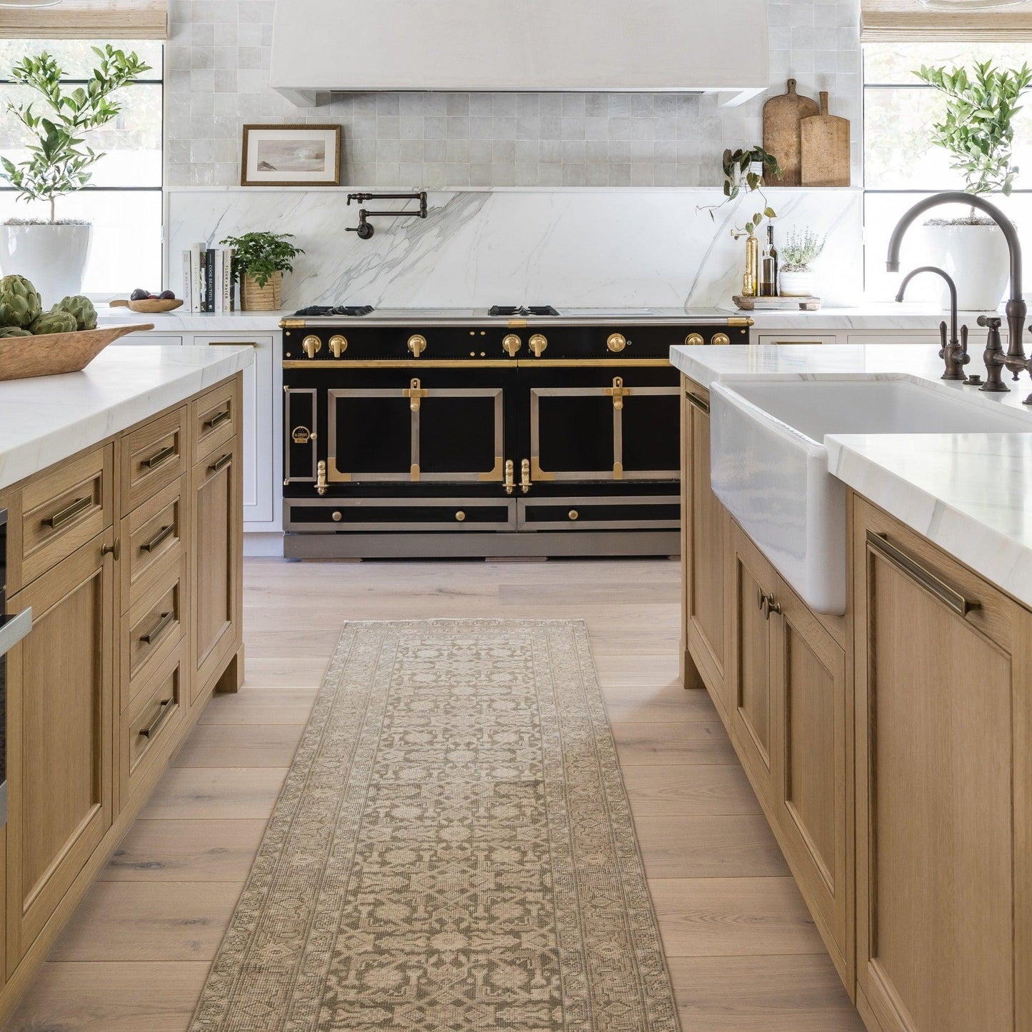 Tapis Pure Salt x Momeni Menorca Bazaar Taupe