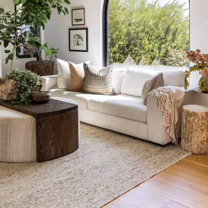 Tapis tressé naturel Torquay de Pure Salt x Momeni