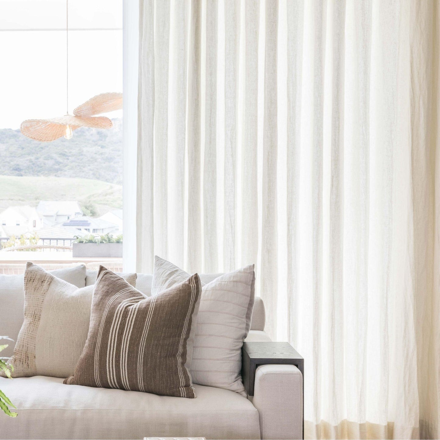 Rideaux Optic White de Pure Salt x Solé