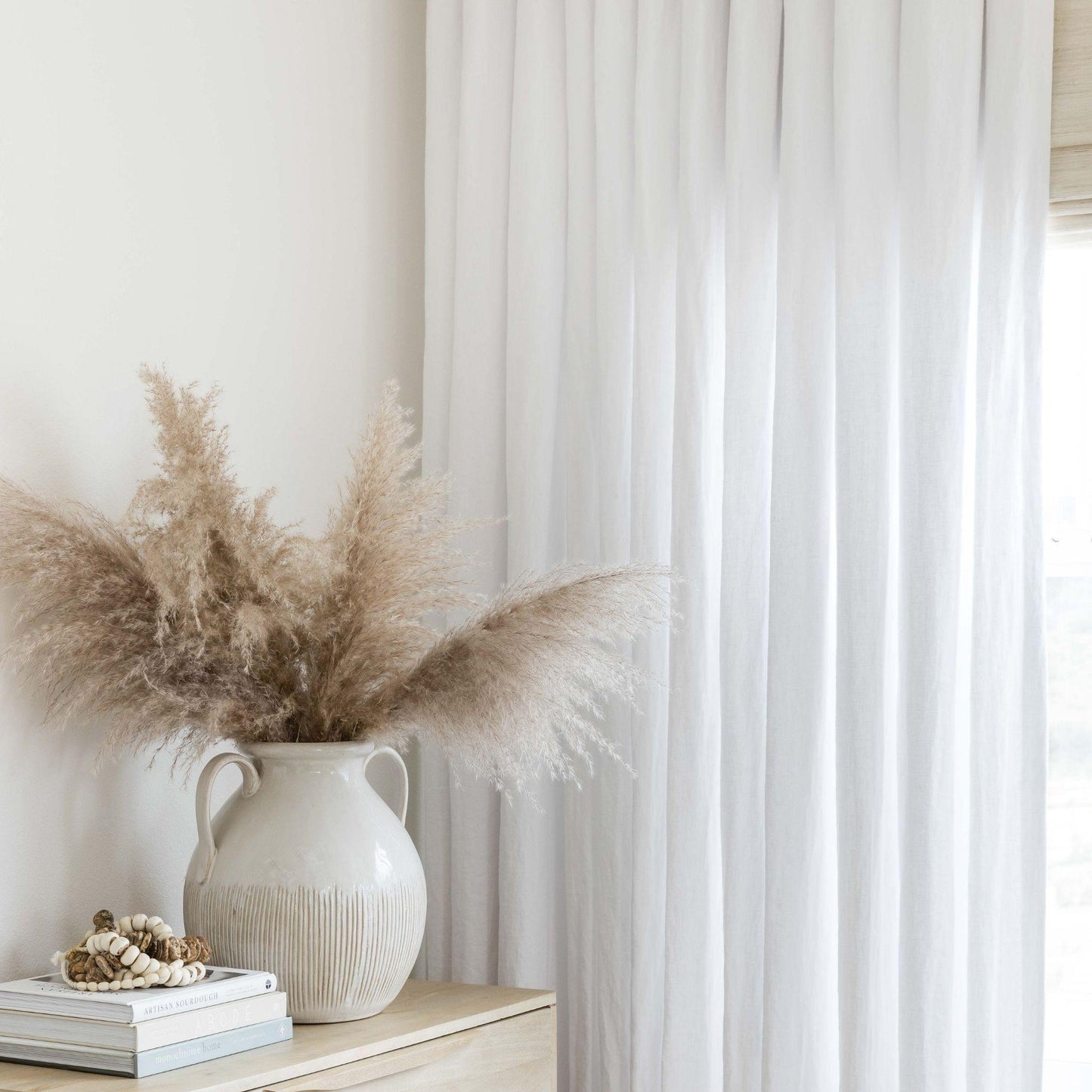 Rideaux Optic White de Pure Salt x Solé