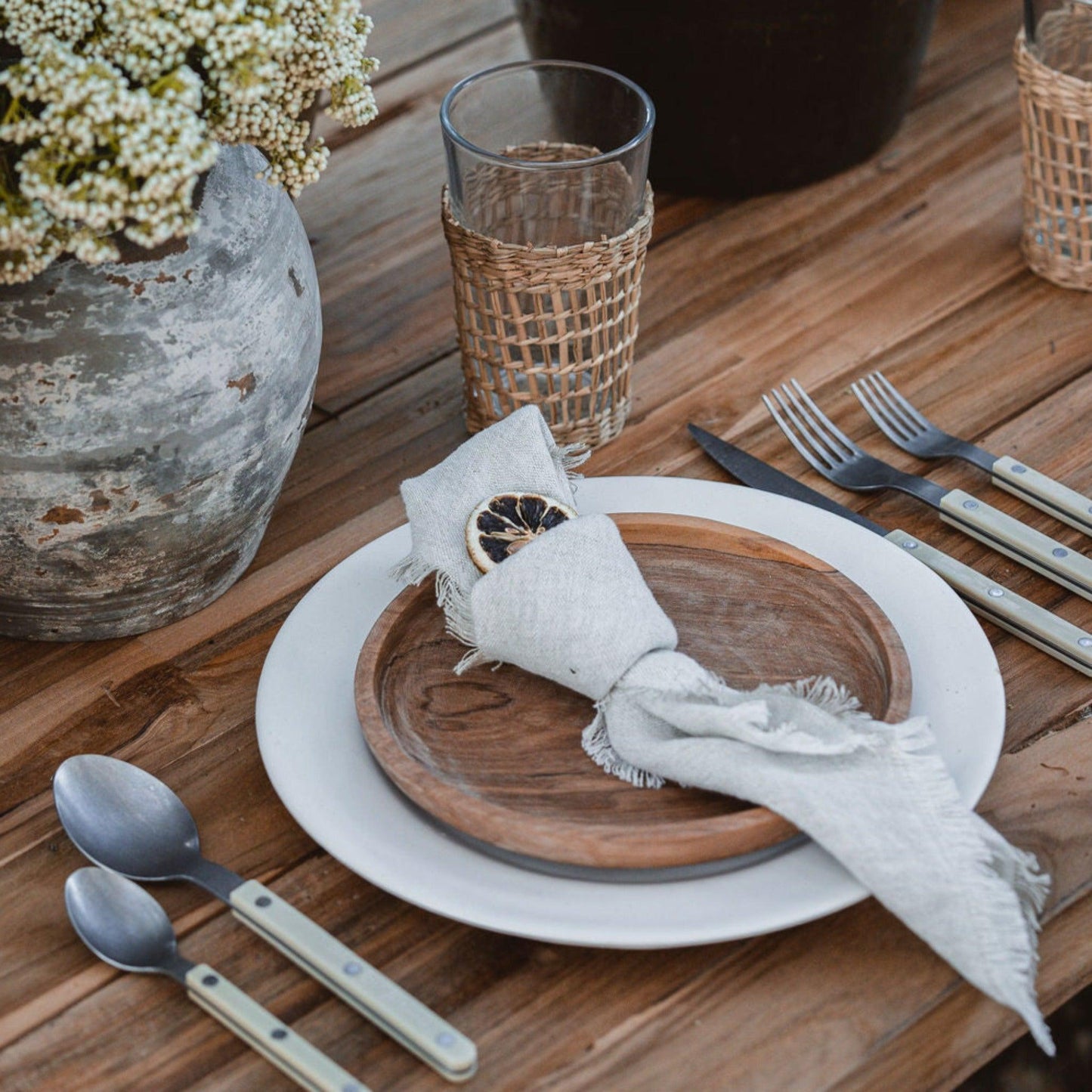 Assiette à salade Pure Salt x Tirzah Bello