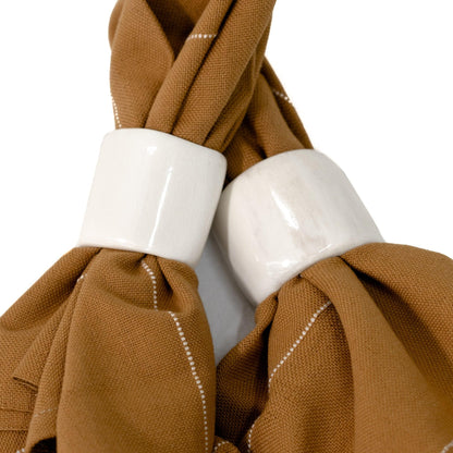 Serviette de table Pure Salt x Tirzah Lorna, marron