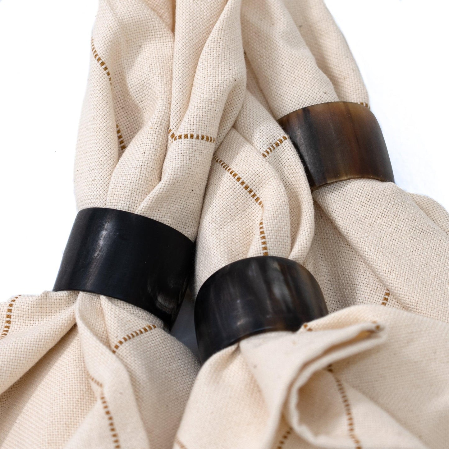 Anneau à serviette brûlée Pure Salt x Tirzah Shand