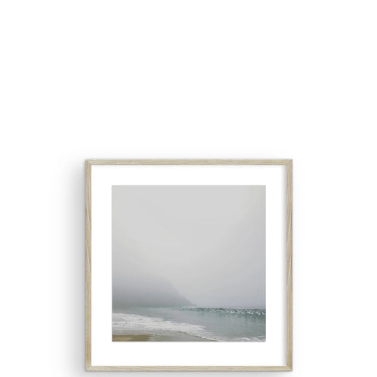 Rise Above de Jennifer Siani, Taille : 21 x 21, avec passe-partout, cadre blanc