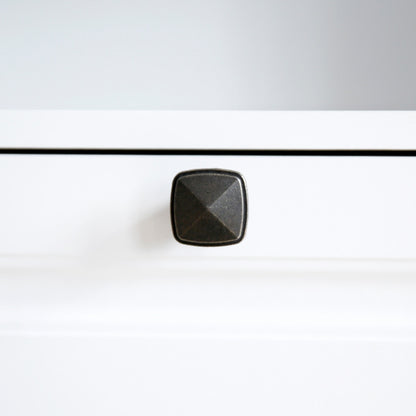 Station d'alimentation pour chien Roomfitters avec 2 gamelles surélevées, meuble de rangement basculant pour l'alimentation des animaux domestiques