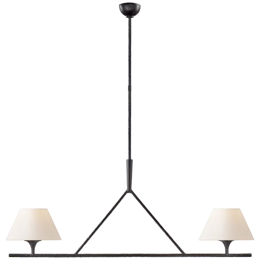 Grand lustre linéaire Cesta