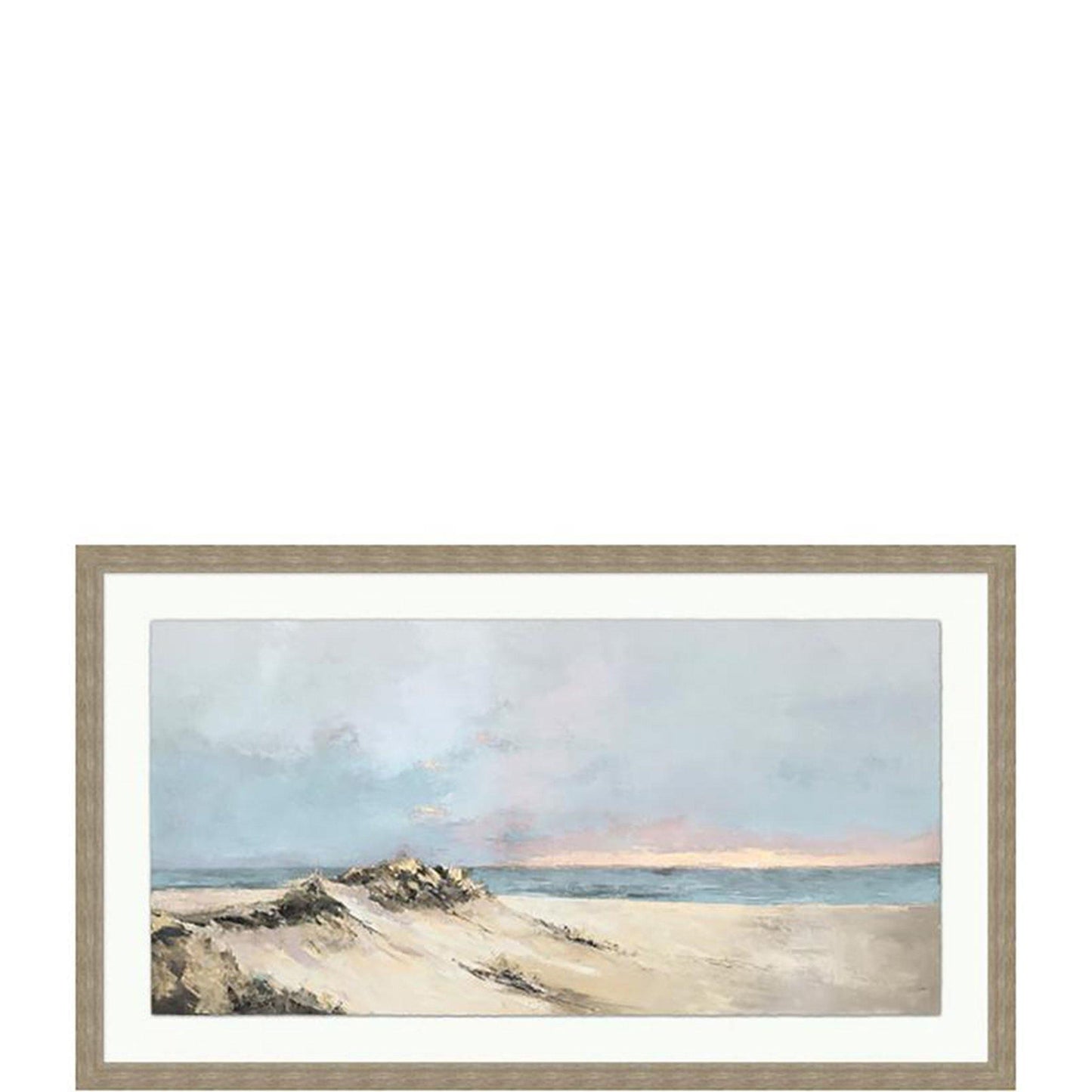 Coucher de soleil dans le sable