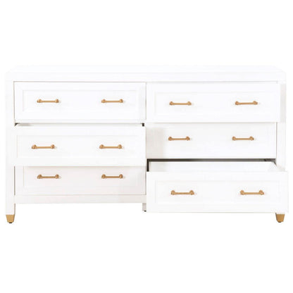 Sydney 6 Drawer Double Dresser