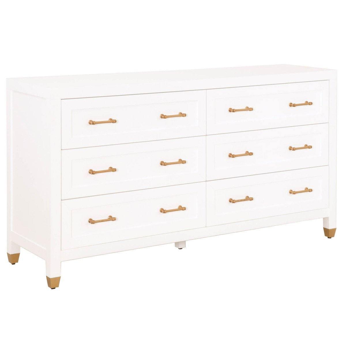 Sydney 6 Drawer Double Dresser
