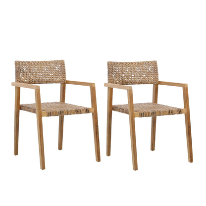 Chaises de salle à manger Tybee : Lot de 2