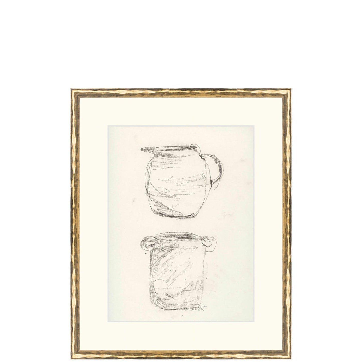Croquis de vases et de jarres