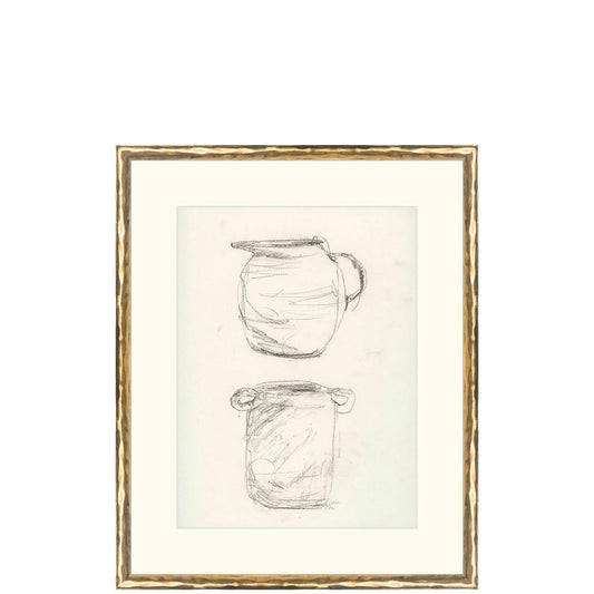 Croquis de vases et de jarres