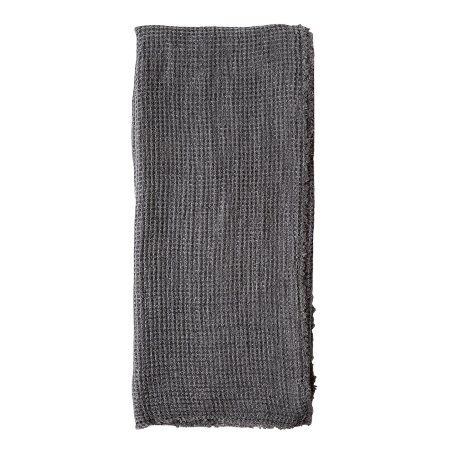 Léger plaid Venice surdimensionné de Pom Pom at Home, couleur Midnight