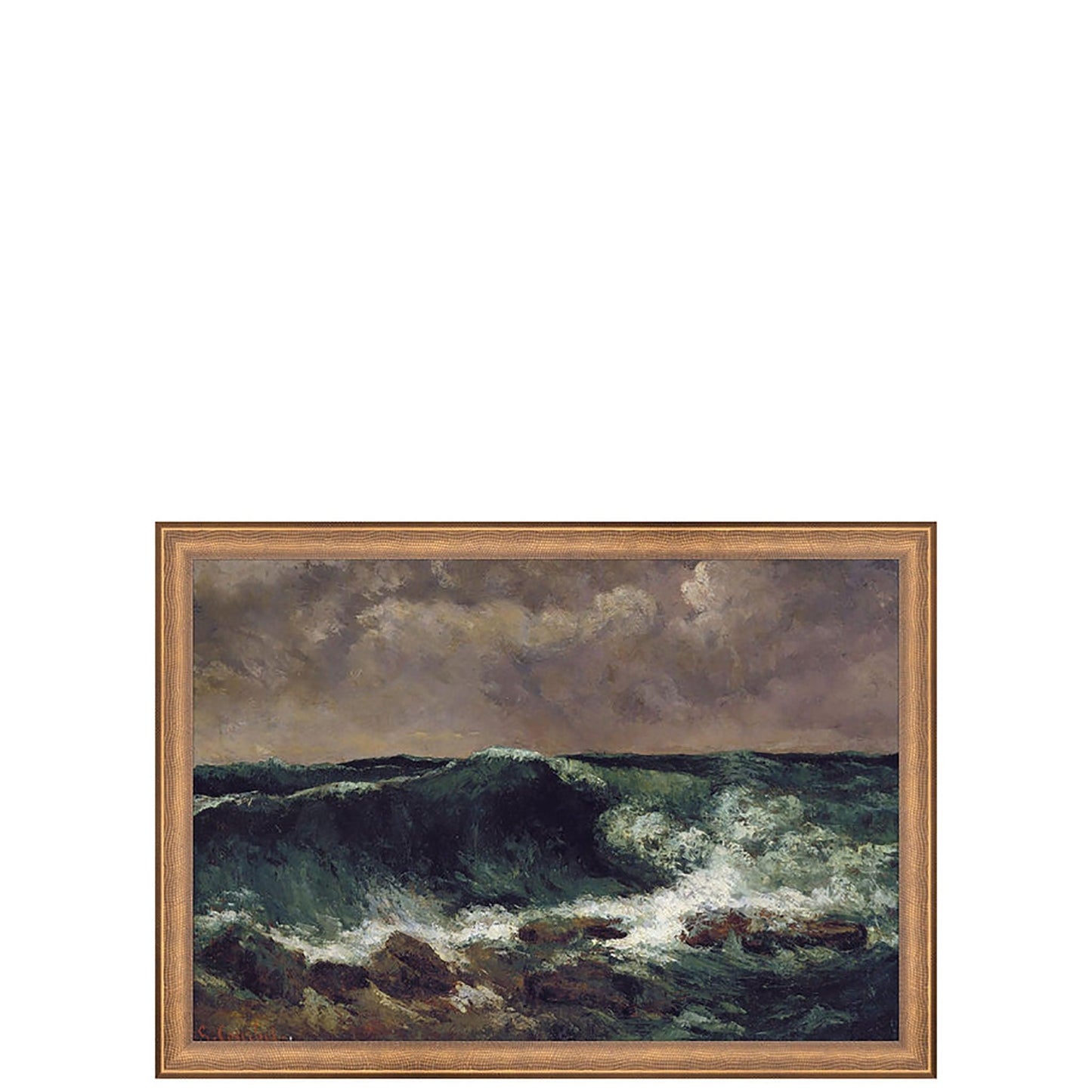 Vagues roulant en profondeur