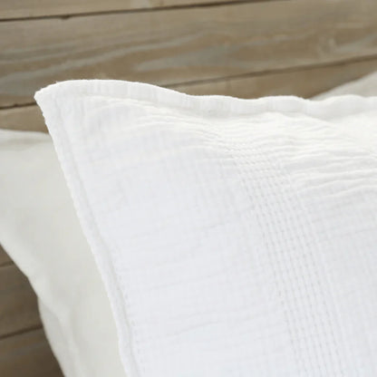 Nantucket Matelasse Collection by Pom Pom at Home, White